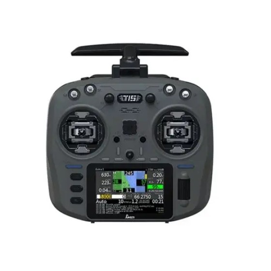Jumper T15 2.4Ghz Radio Controller ELRS 1000mW With 3.5 HD Touch Screen Hall Sensor Suitable for Long Range RC Drones-Space Gray